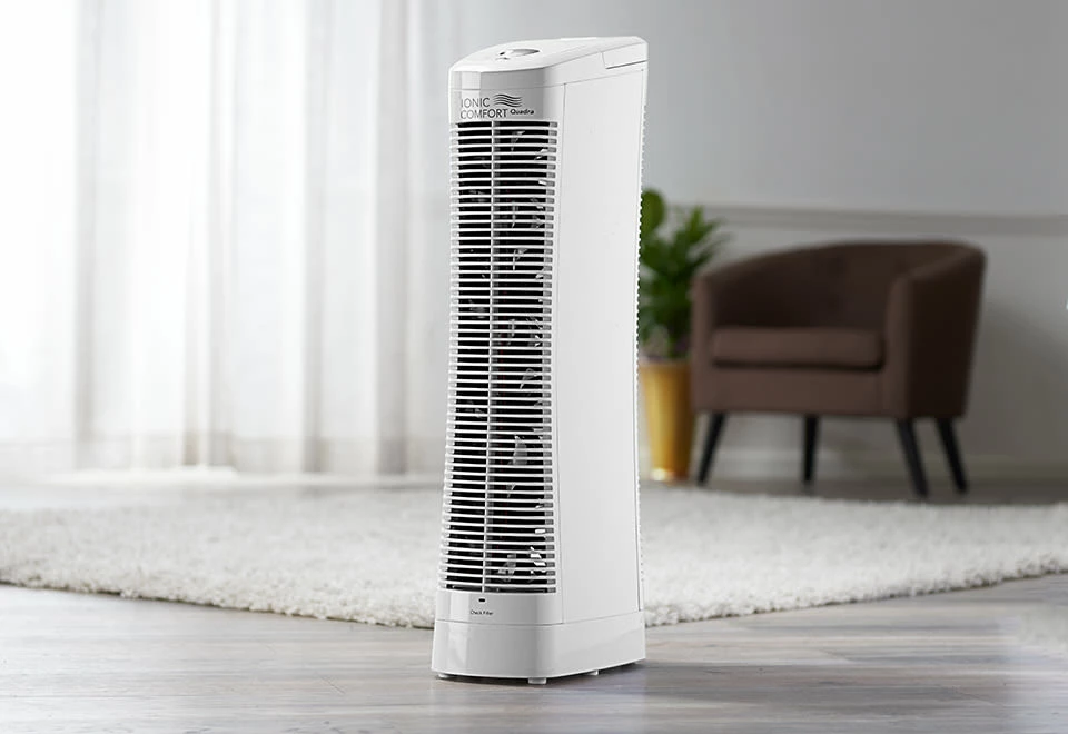 Brand new β¨ Ionic Comfort Quadra Air Purifier by Sharper Image π₯