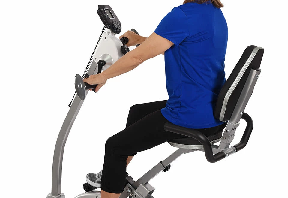 Cheapest π€© Space Saving Recumbent Exercise Bike with Upper Body Motion by Stamina Products, Inc. π - Image 4