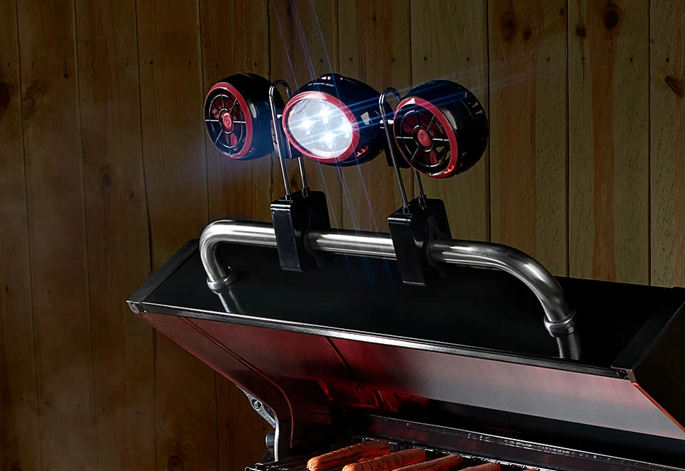 Buy π BBQ Grill Light and Fan by Sharper Image π
