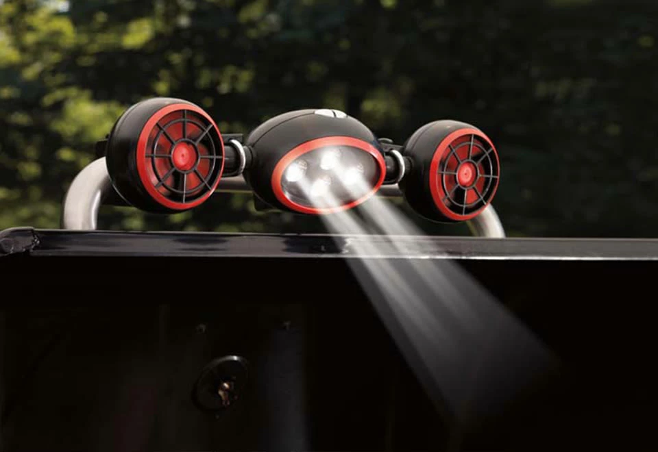 Buy π BBQ Grill Light and Fan by Sharper Image π - Image 3