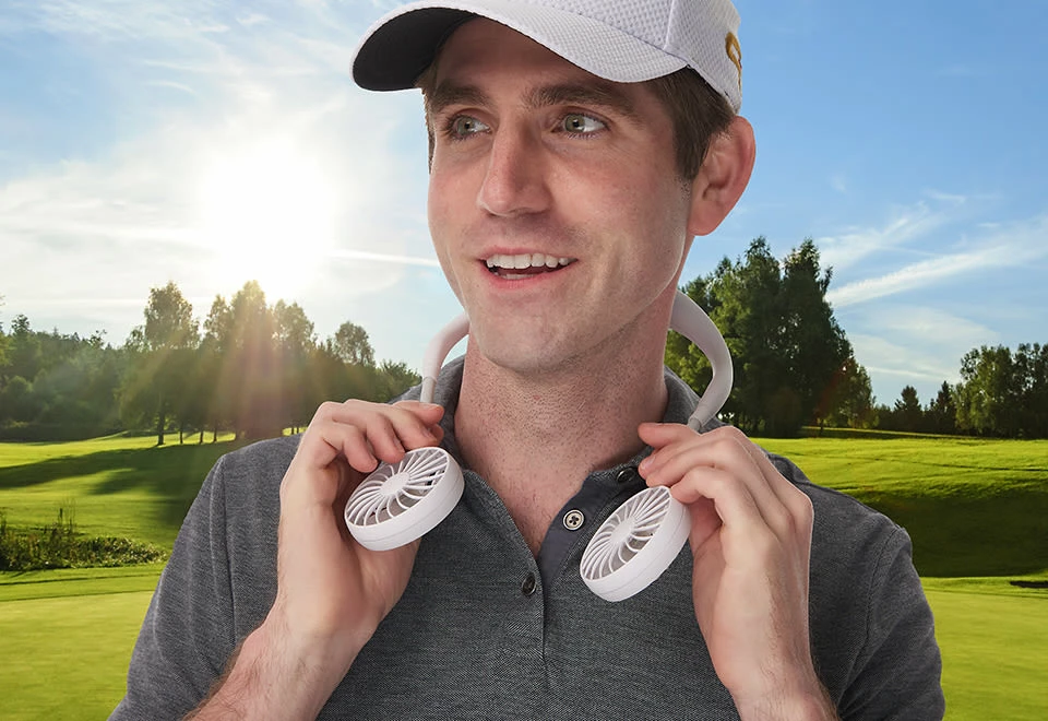 Cheapest β€οΈ Personal Neckband Cooler by Sharper Image 𧨠- Image 5