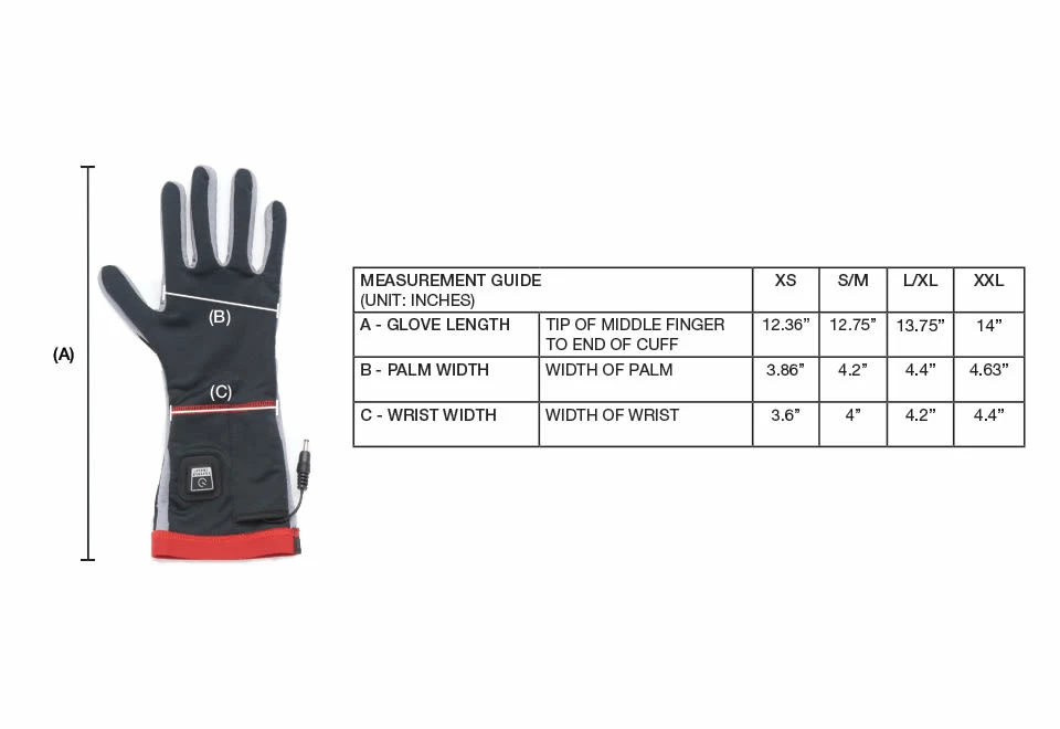 Outlet βοΈ Wireless Rechargeable Warming Glove Liners by Sharper Image π€© - Image 3
