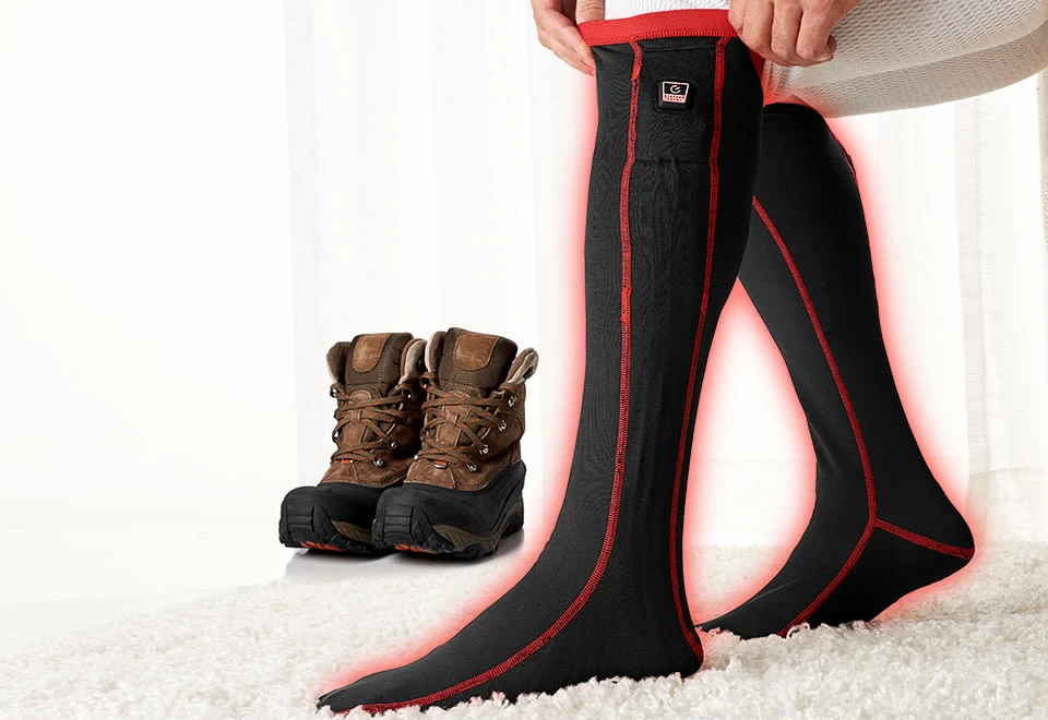 Coupon π₯ Heated 𧦠Socks by Sharper Image π - Image 5