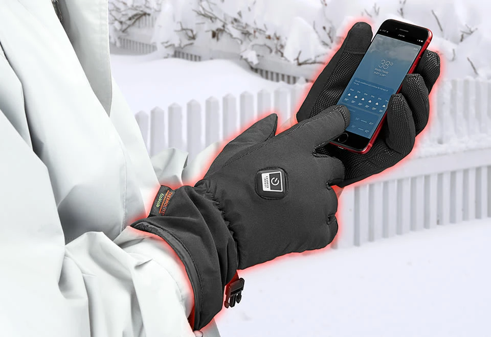 Best Sale βοΈ Battery Heated Gloves by Sharper Image π₯°