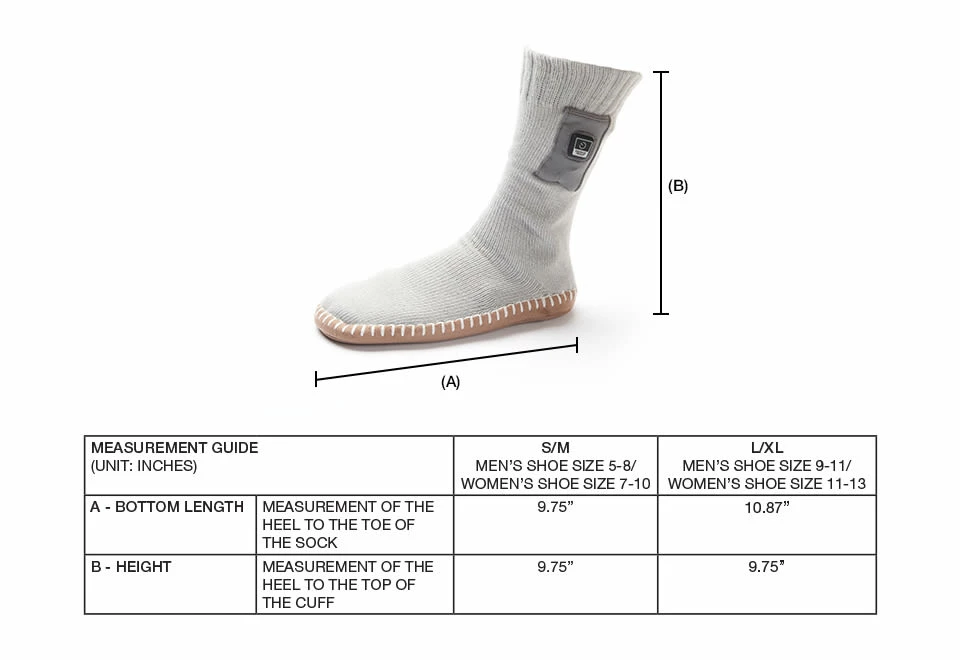 Budget β Heated Slipper 𧦠Socks by Sharper Image π - Image 3