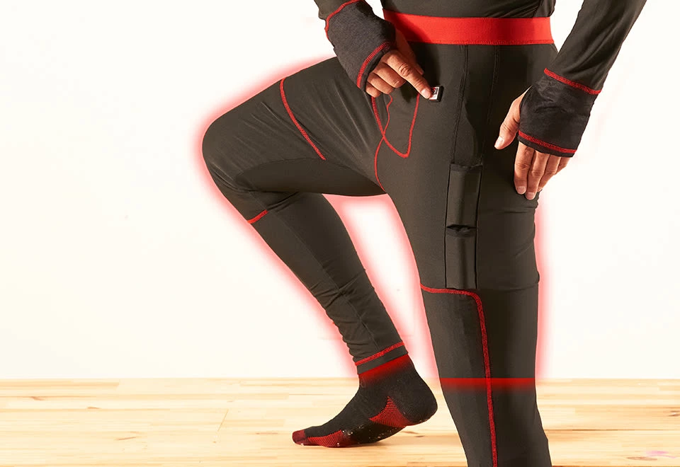 Outlet π₯° Heated Pants Base Layer by Sharper Image π₯°