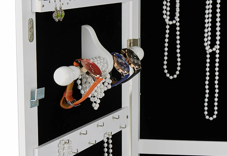 Discount π₯° Full Length Jewelry Storage Mirror by EMS Mind Reader LLC π - Image 5